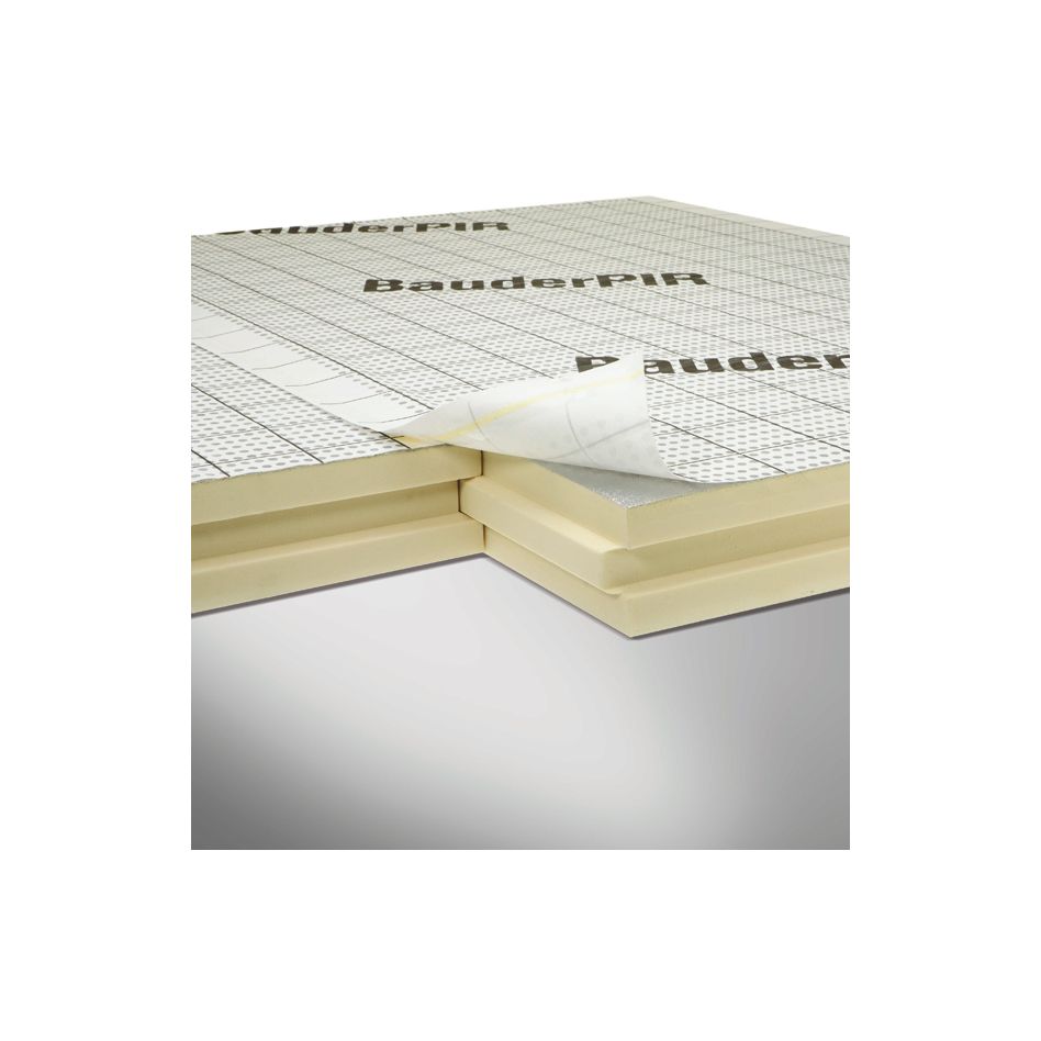 Isolation toiture BauderPIR SF WLS 023 isolation thermique sur chevrons, 80 mm, 1 pack