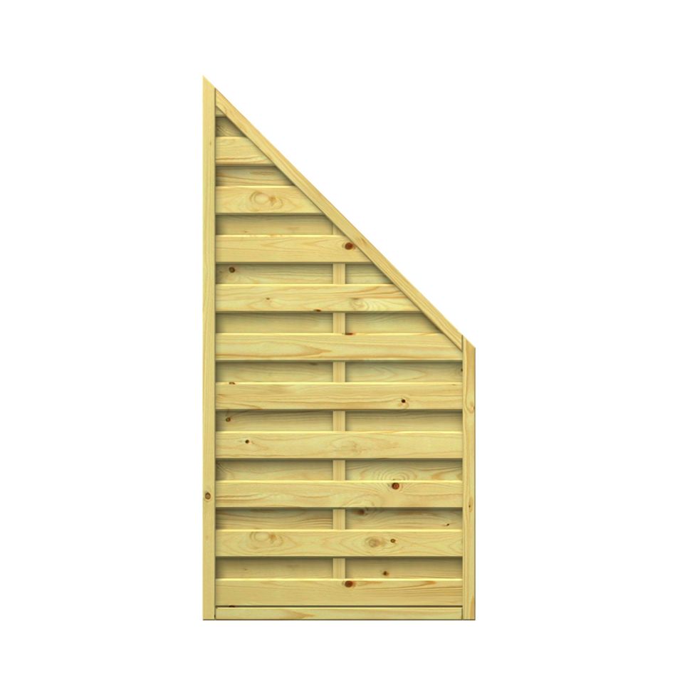 Panneau brise-vue bois, Wellker 89x179x89cm, raccordement günstig