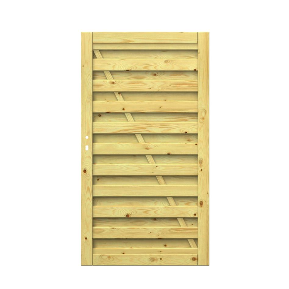 Wellker Sichtschutzzaun Holz Tor günstig