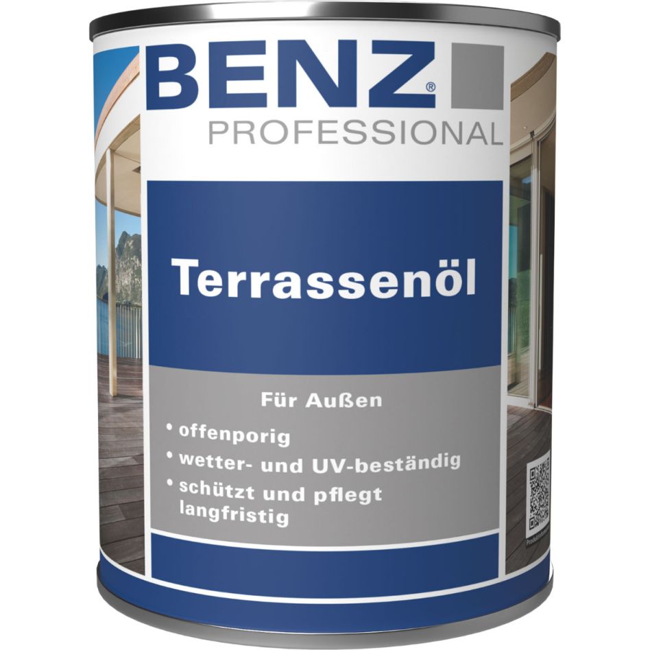 BENZ PROFESSIONAL Terrassen-Öl Holzschutzmittel, 3 Stück günstig