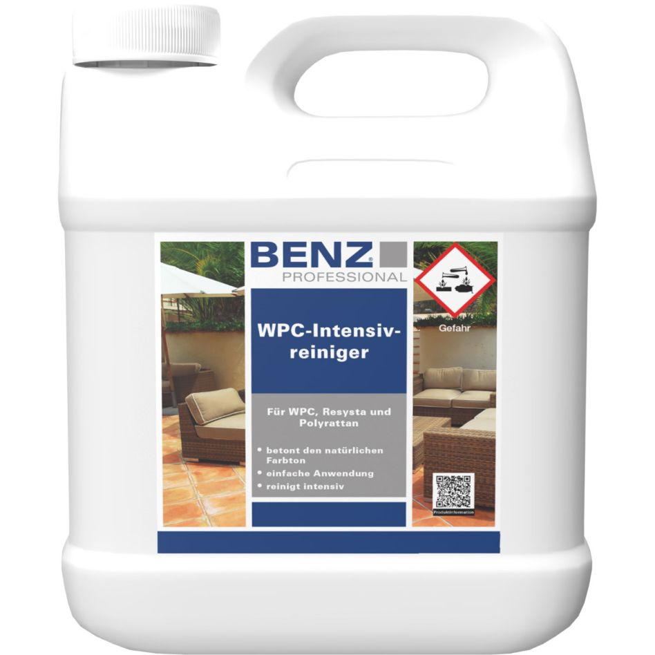 BENZ PROFESSIONAL WPC-Intensivreiniger, 1 l - transparent