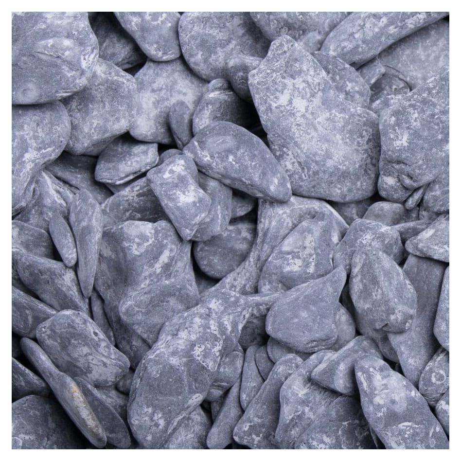 Schiefersplitt Canadian Slate Schwarz getrommelt, 1 Pack günstig