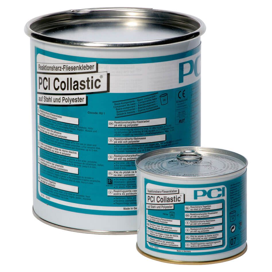 PCI Collastic Reaktionsharz-Fliesenkleber Hellblau