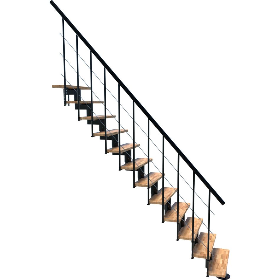 Minka escalier compact Comfort Top noir escalier gain de place günstig