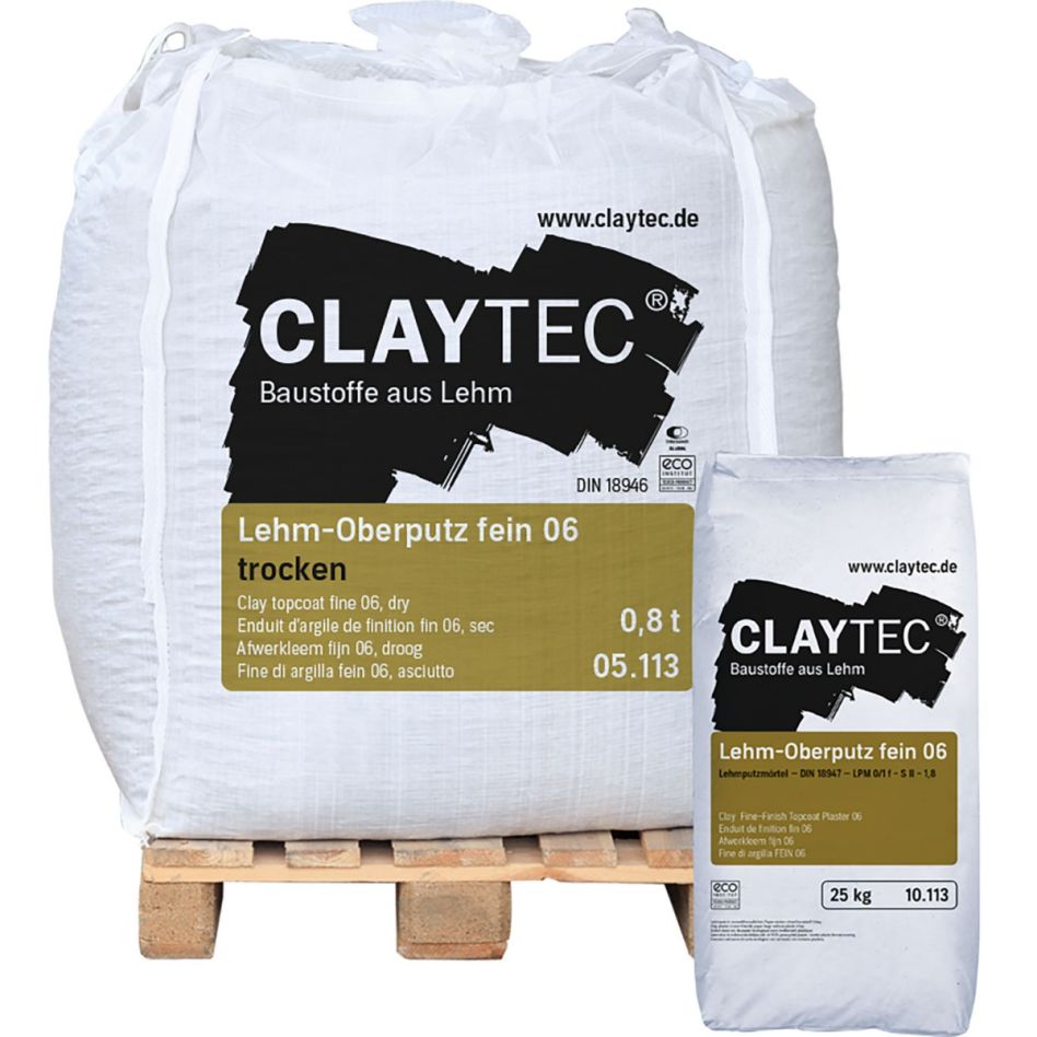 ClayTec Lehm Oberputz fein 06 günstig