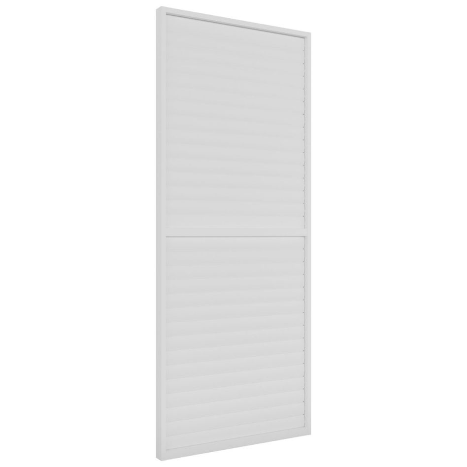 Ximax Lamellenwand Aluminium für Pergola Shade weiß, 123 cm