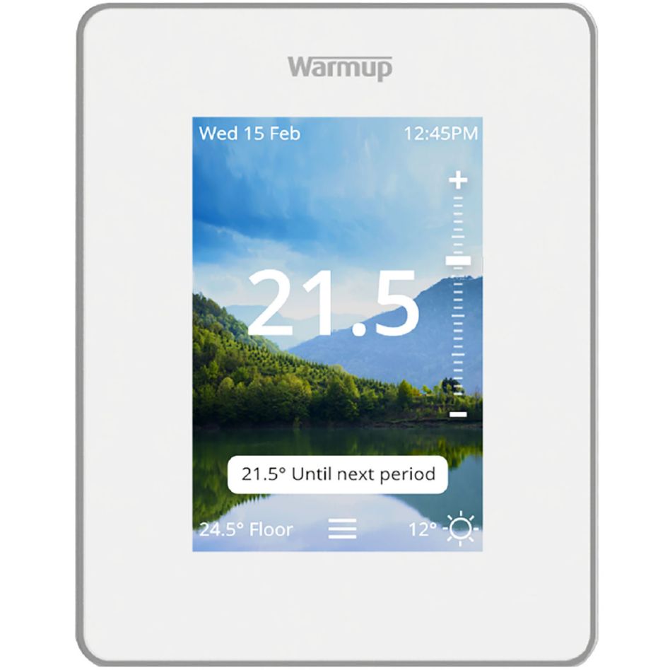 Warmup 7iE Smart Matter WiFi Thermostat weiß günstig