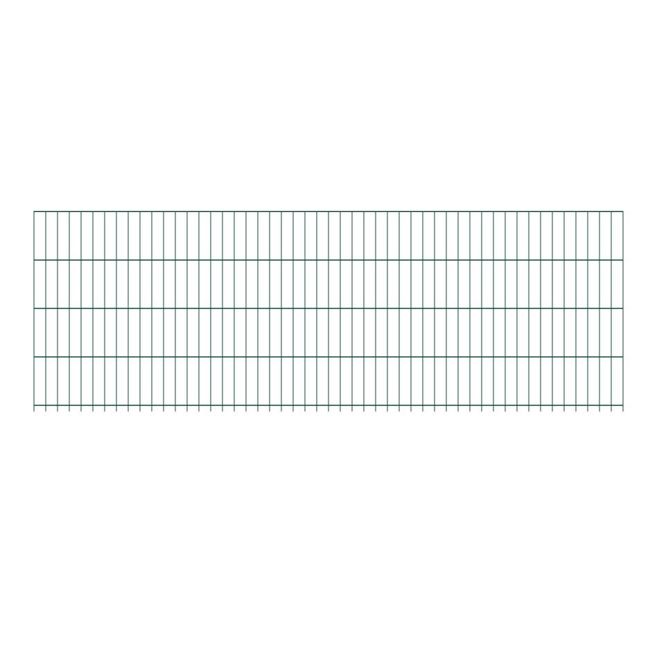 Doppelstabmatte grün (RAL 6005)