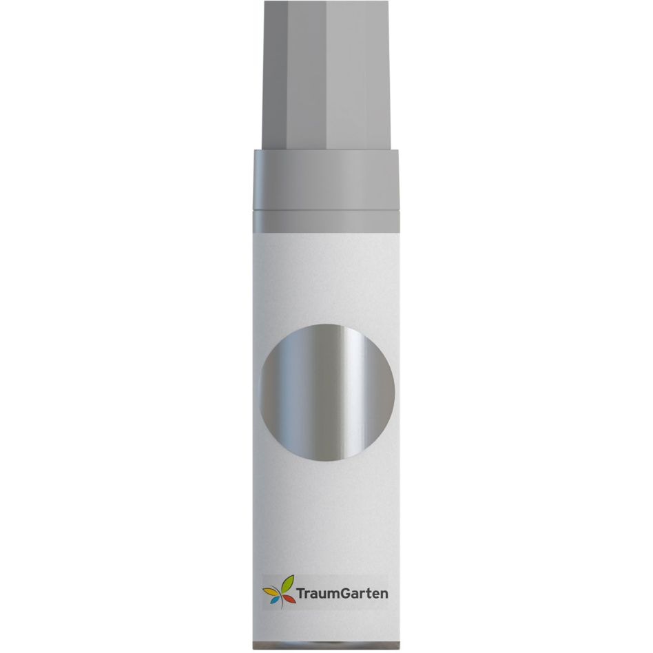 TraumGarten Sichtschutzzaun Lackstift BTG silber günstig