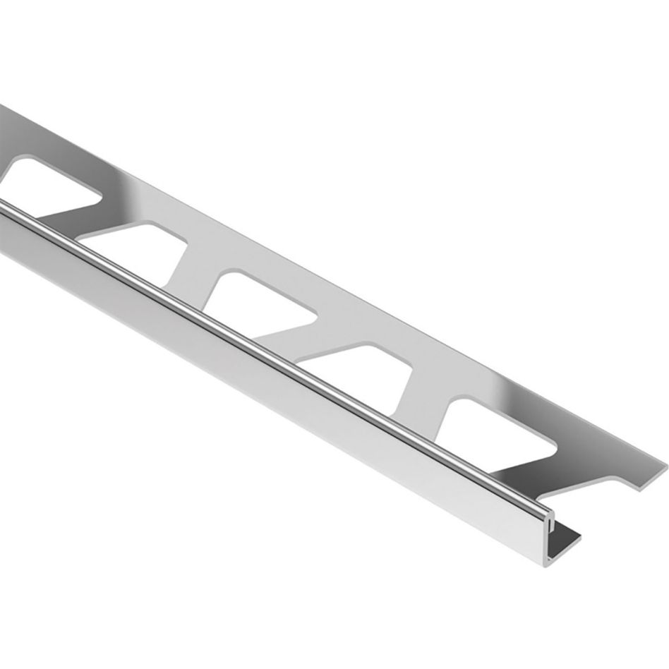 Schlüter-SCHIENE E Abschlussprofil Edelstahl, 10 mm, 3 m