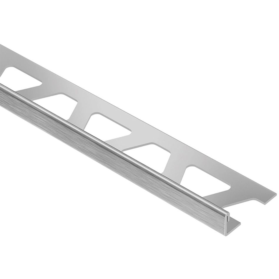 Schlüter-SCHIENE EB Abschlussprofil Edelstahl gebürstet, 6 mm, 2,5 m