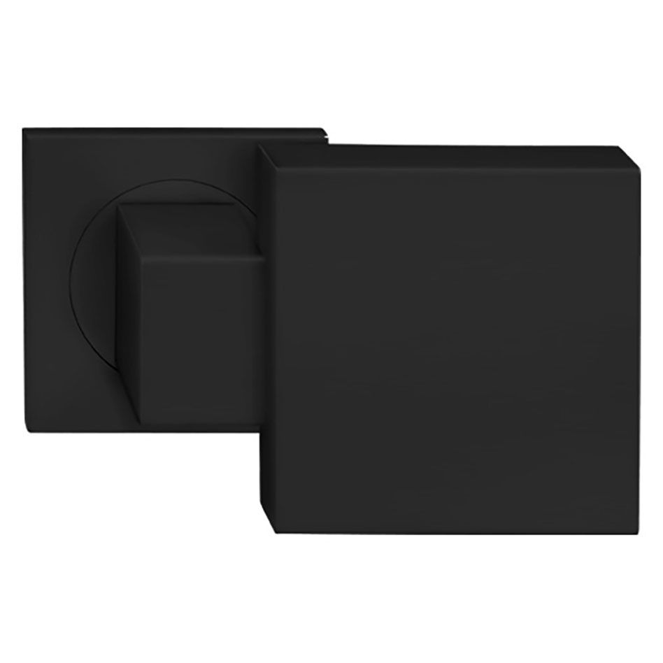 Karcher Haustürknopf EK550 GRQ 83, Knopf mit quadrat. Rosette, Kosmos Schwarz günstig