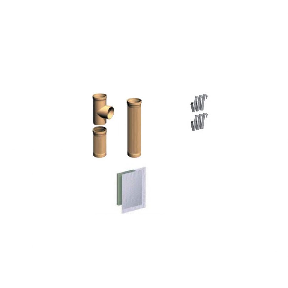Kit de raccordement pour foyer Schiedel RA 90° günstig