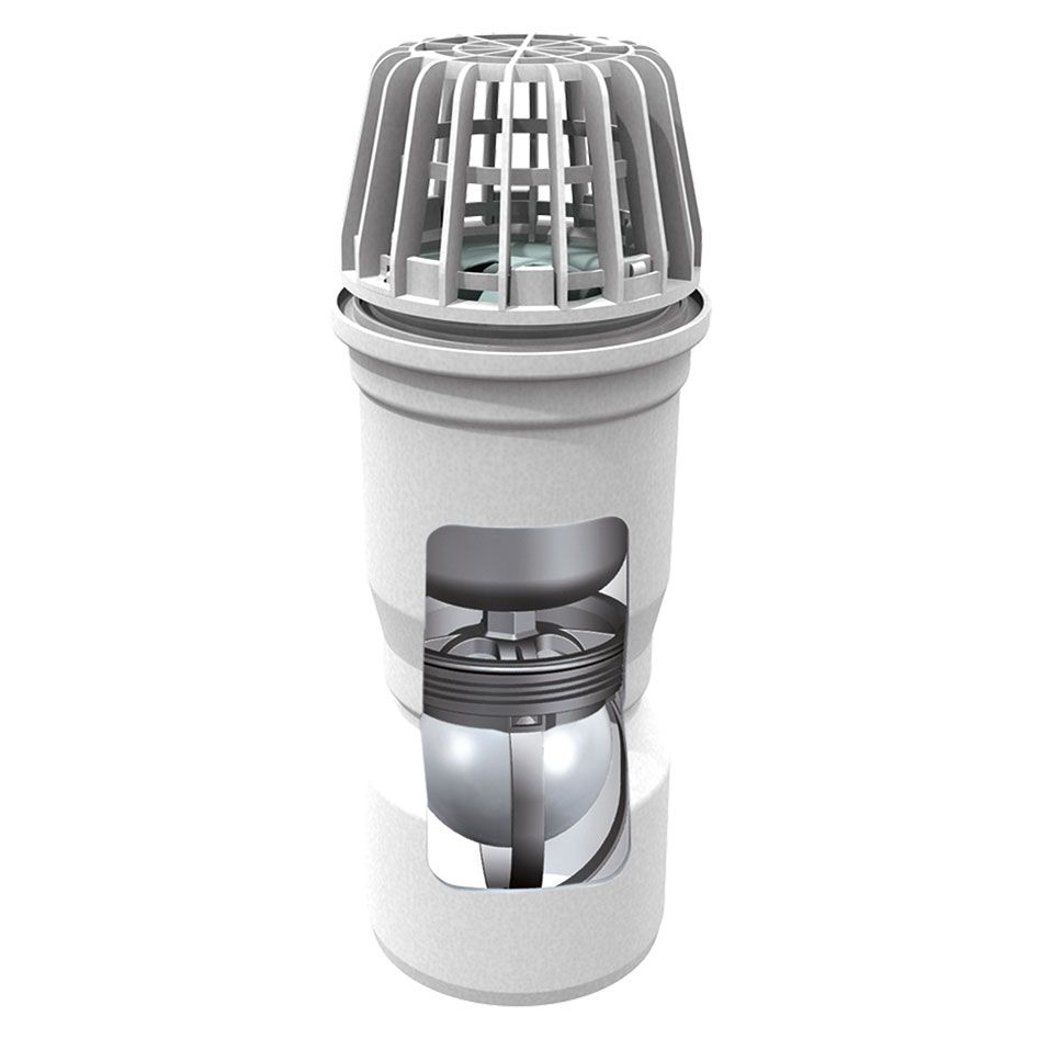 Siphon avec clapet anti-retour ACO günstig