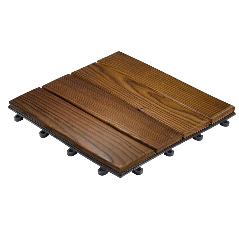 florco dalle de terrasse click plus bois frêneThermique lisse 4 dalles, 6 pièce(s) günstig