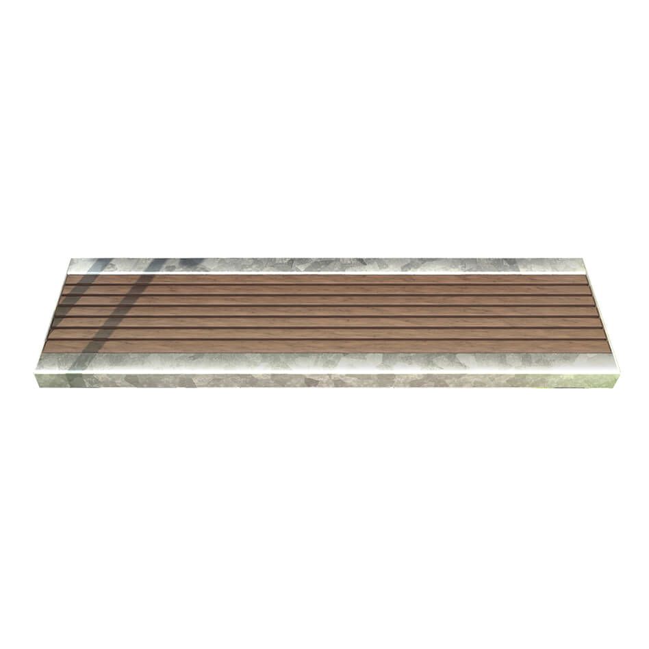 Set pour marche à insérer pour l'escalier extérieur DOLLE Gardentop, 14 marches, 80 cm