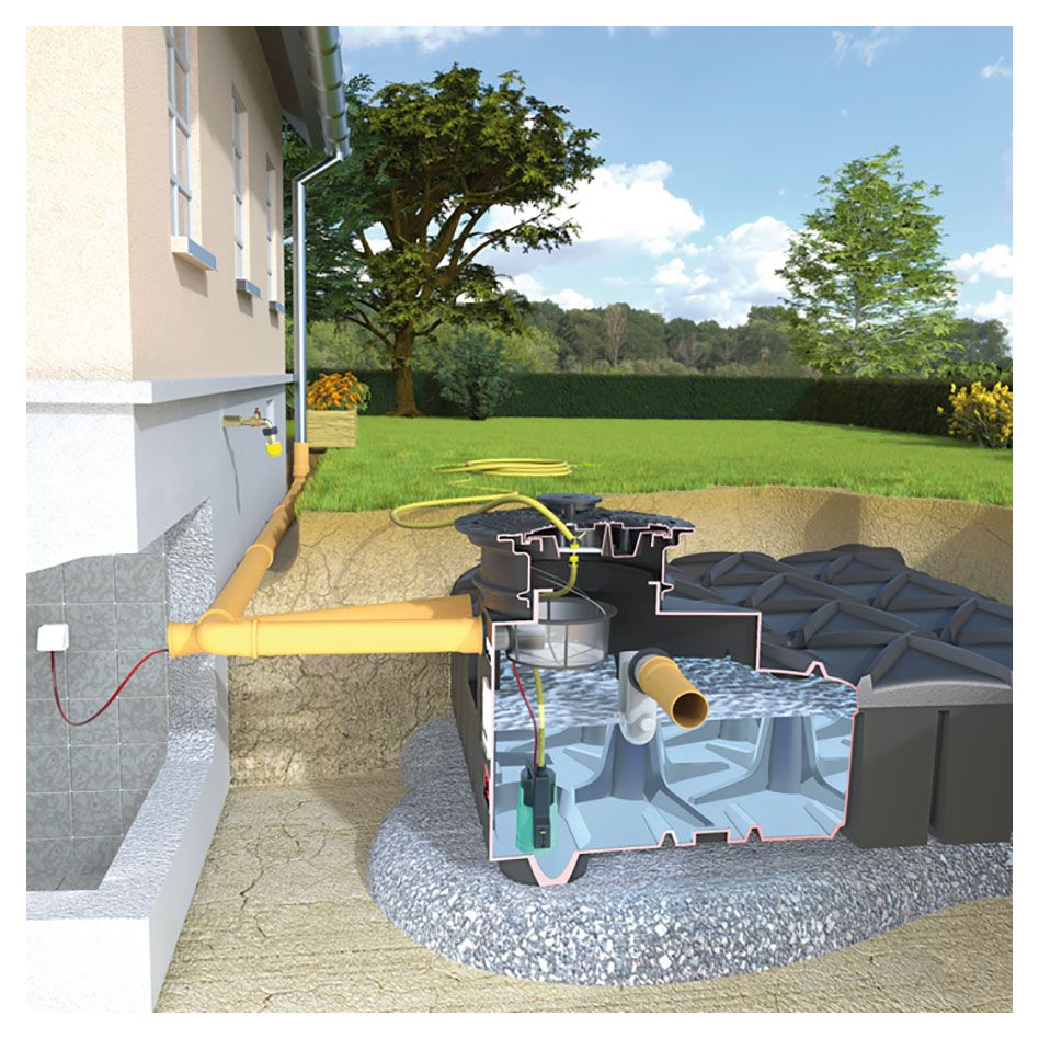 Kit de récupération eau de pluie, cuve enterré, Rewatec F-Line Basic günstig