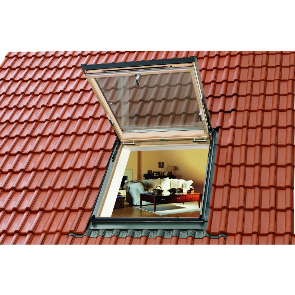 Sortie de secours/fenêtre à projection VELUX GTL 3070 bois THERMO günstig