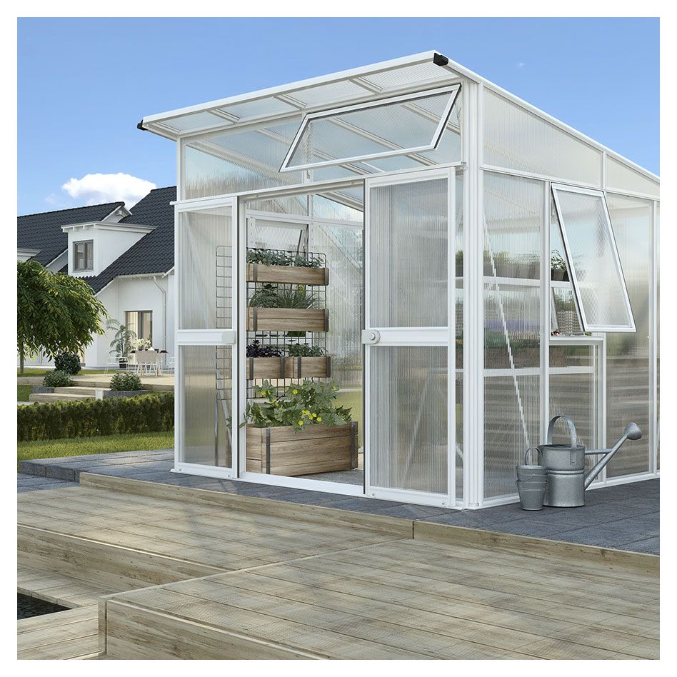 Vitavia Gewächshaus Aura Tomatenhaus Weiss günstig