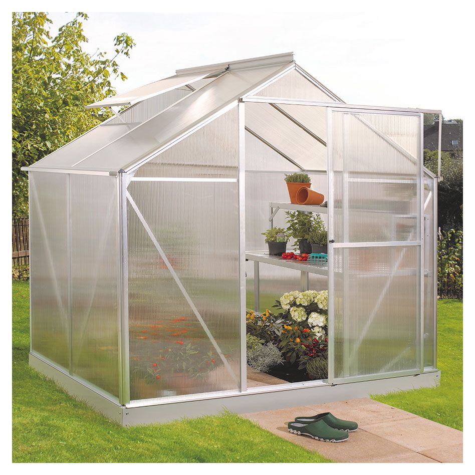 Vitavia Gewächshaus Eos Tomatenhaus Silber günstig
