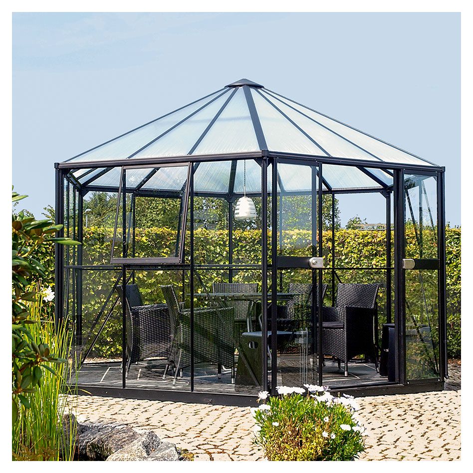 Vitavia Gewächshaus Pavillons Juno Tomatenhaus Schwarz günstig