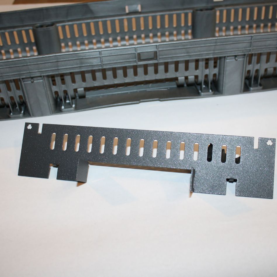Raccord de transition en acier galvanisé ACO Profiline X pour l'évacuation des eaux de façade, 50 mm