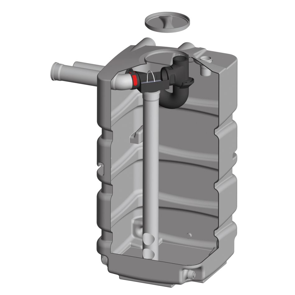 Rewatec Basis-Filtertank, Kellertank Regenwassertank günstig