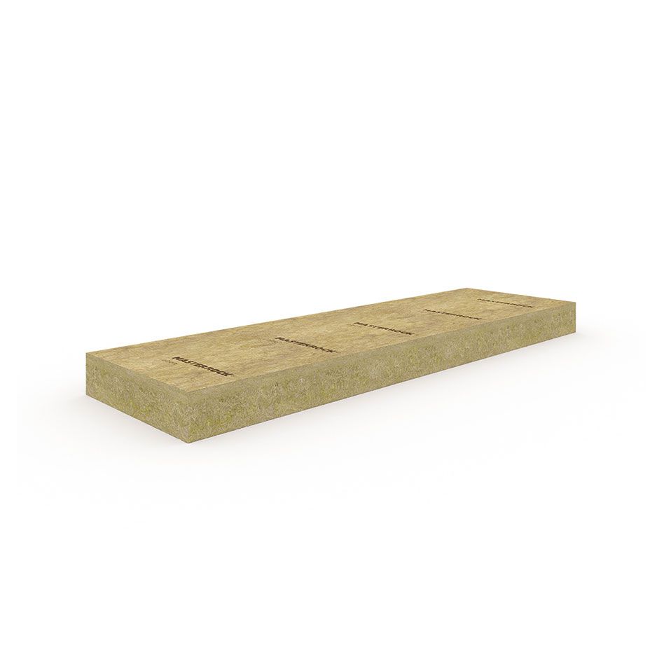 Isolation toiture ROCKWOOL Masterrock GF WLS 035 isolation thermique sur chevrons, 80 mm, 1 palette