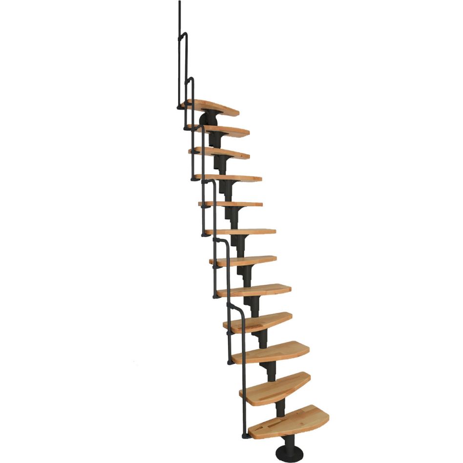 Minka escalier compact Monaco noir escalier gain de place günstig