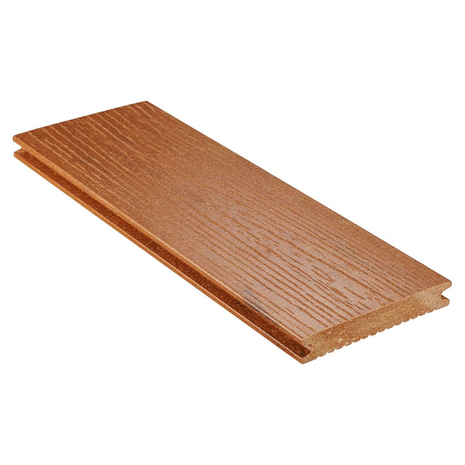 NATURinFORM WPC-Terrassendiele 21x139mm DIE NATURLINIE bernsteinbraun massiv günstig