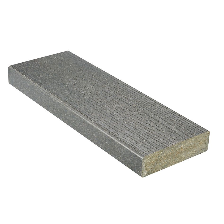 NATURinFORM WPC-Terrassendiele 38x140 mm DIE STARKE Tragbohle grau Massiv günstig