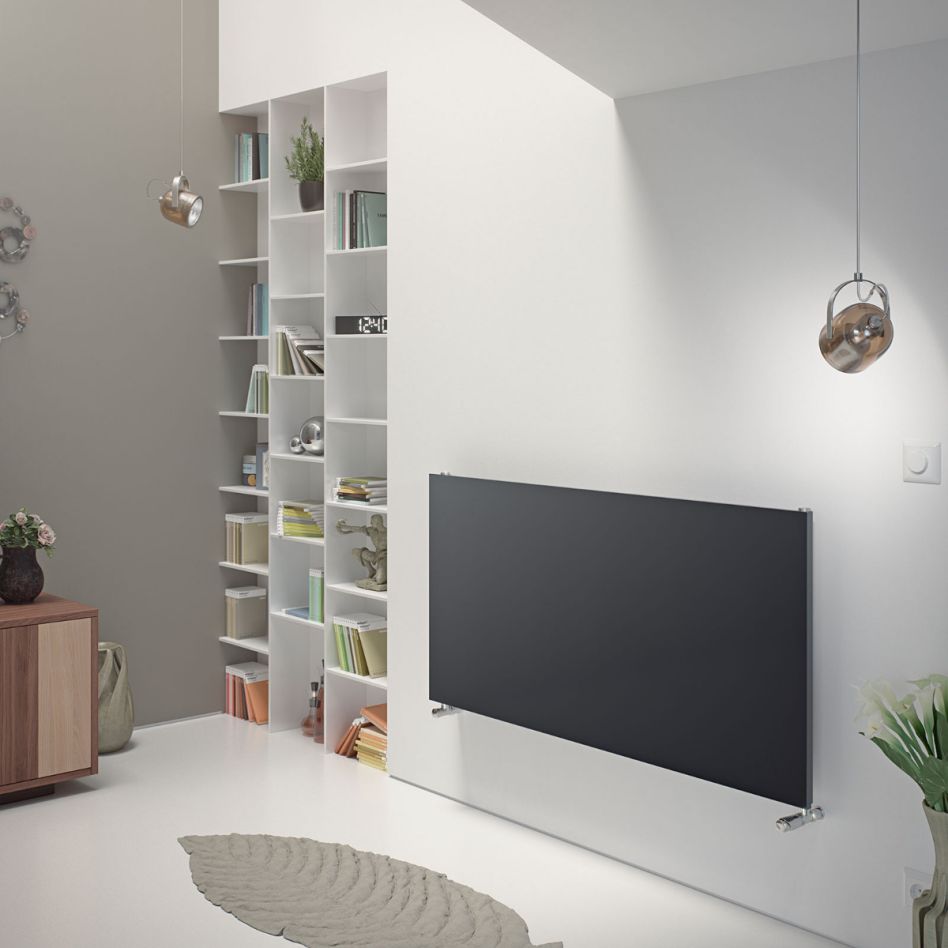 Ximax Raumheizkörper P1 Plan horizontal 59,5x120 cm 609 Watt Anthrazit RAL 7016 günstig