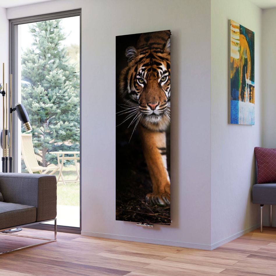 Ximax Raumheizkörper Design Heizkörper P1 Plan Print Tiger vertikal günstig