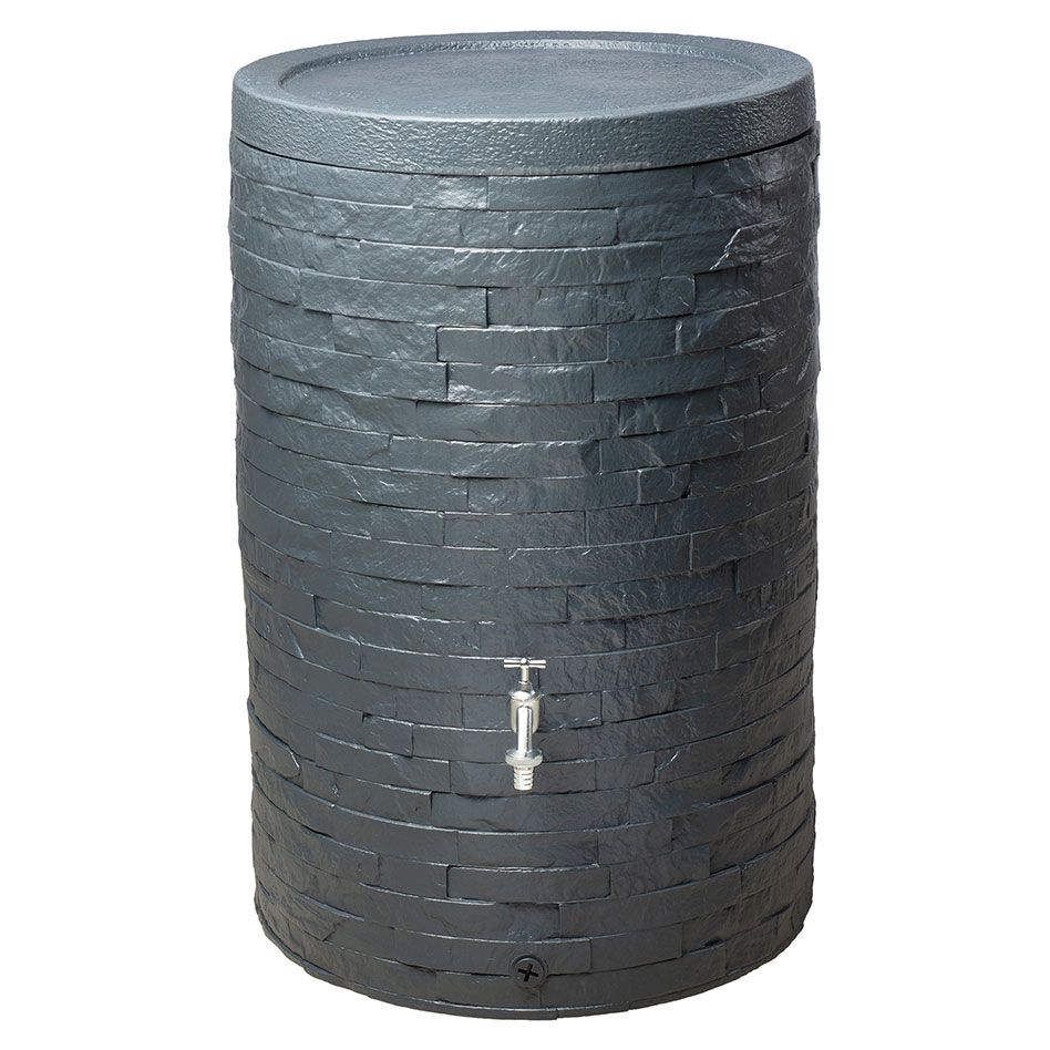 GARANTIA Regentonne 'Muro' graphite grey 260 l