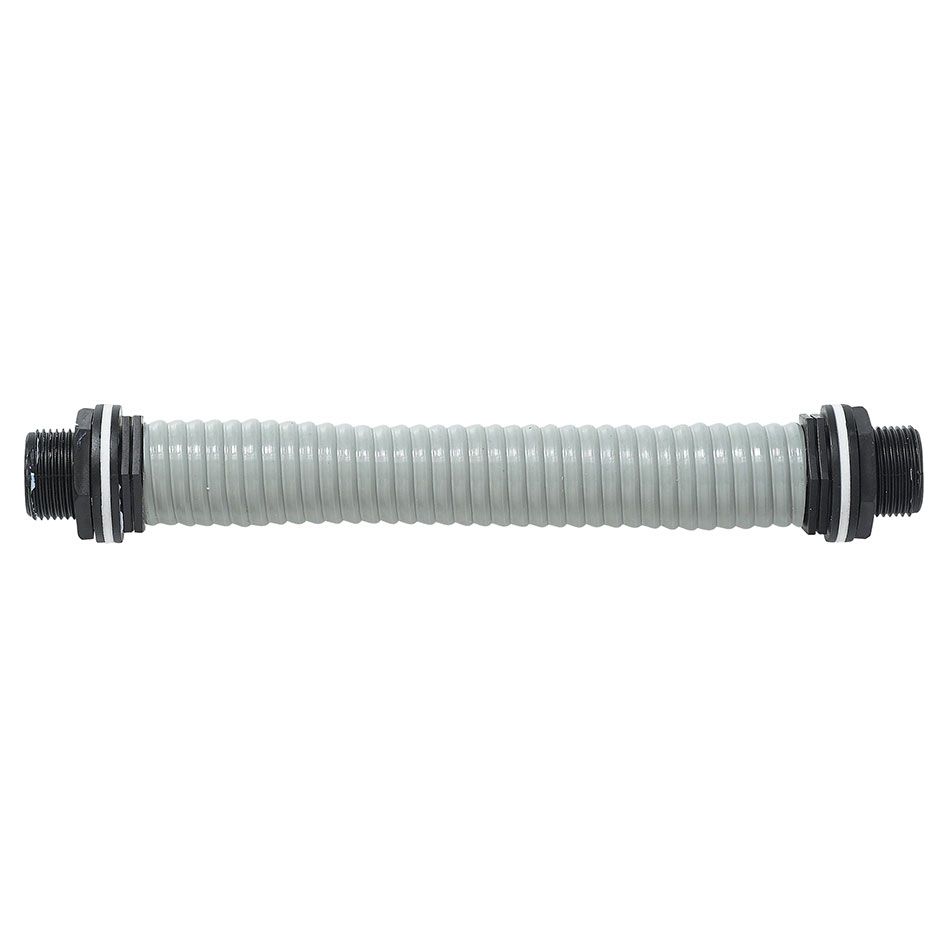 GARANTIA Regentonnenverbindung, Set 3/4" mit Bohrer - grau