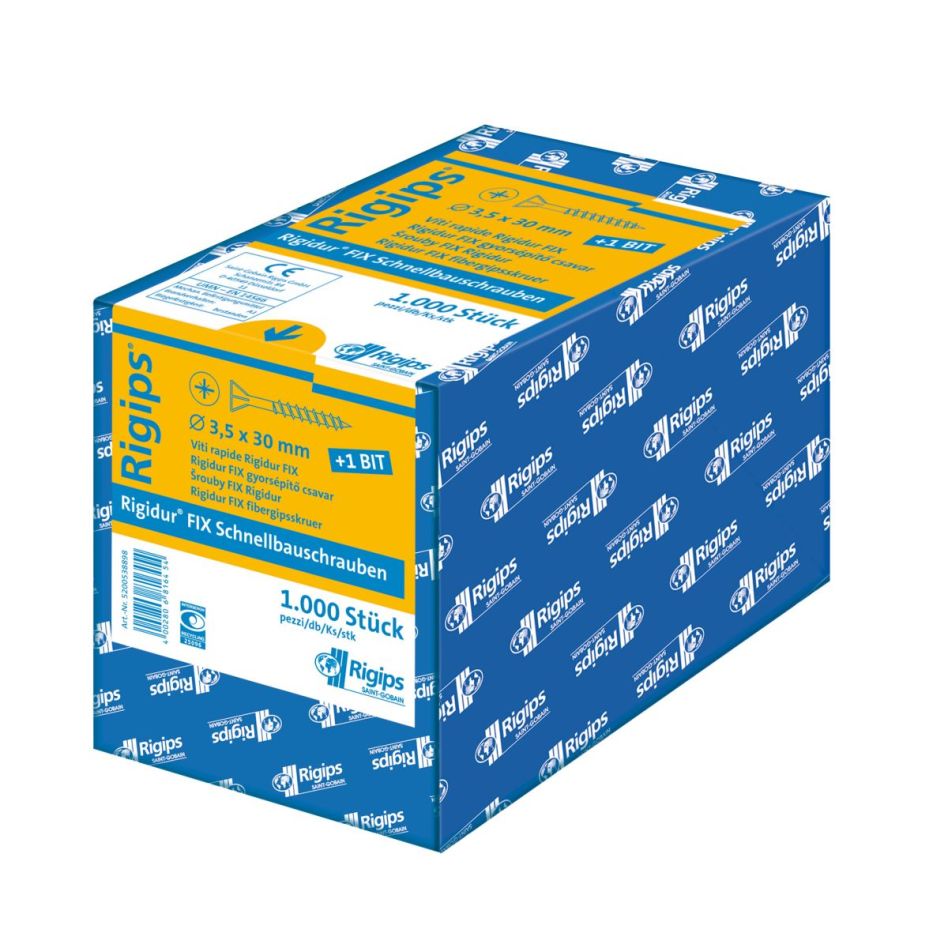 Rigips Rigidur Fix Schnellbauschrauben, 30 mm, 1 Pack