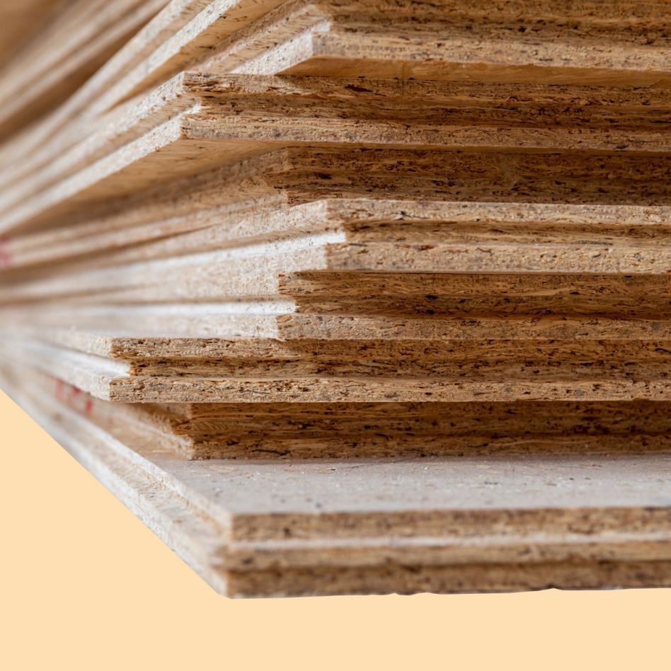 Palette OSB 3 Platten 12 mm Nut und Feder 2050x675 mm, 1 Palette