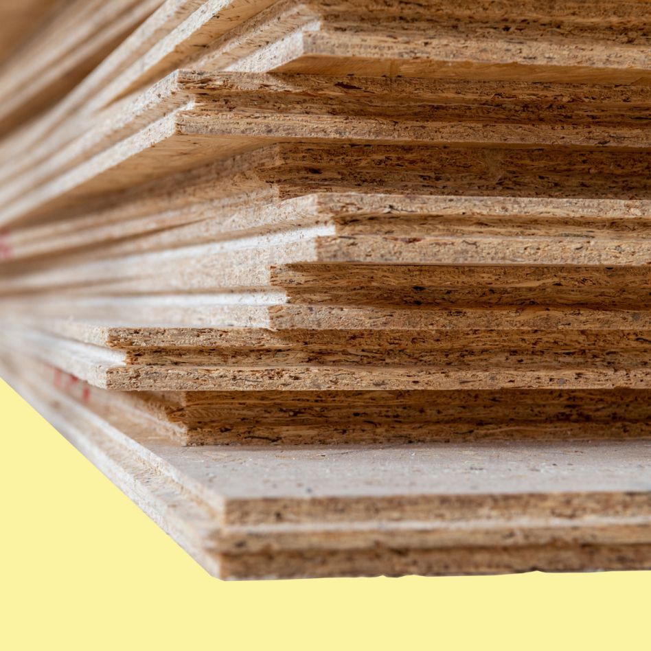 Palette OSB 3 Platten 22 mm Nut und Feder 2050x675 mm, 1 Palette