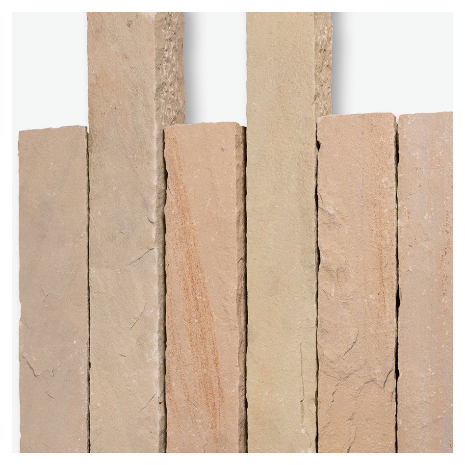Seltra Natursteine Palisaden MANDRA Sandstein gelb-hellbeige günstig