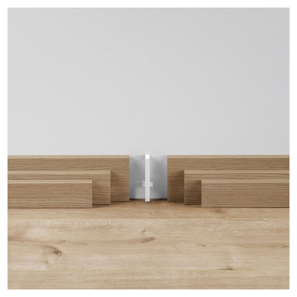 Parador embouts de transition type 2 pour plinthe blanc günstig
