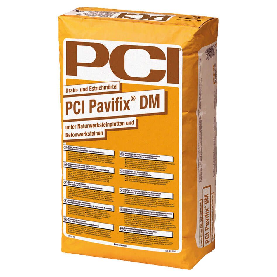 PCI Pavifix DM Drain- und Verlegemörtel Grau