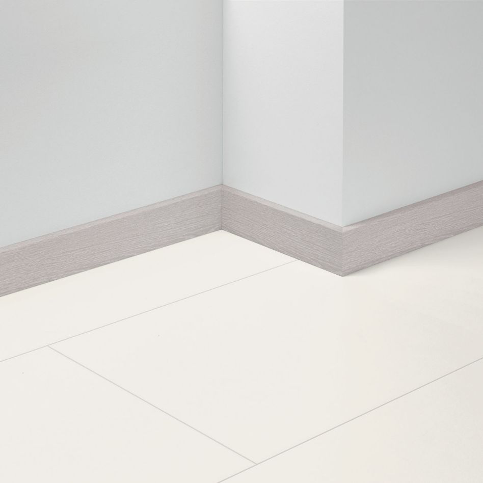 Parador Dekor-Sockelleiste Eiche D128 SL 3/18 hellgrau Fußleisten
