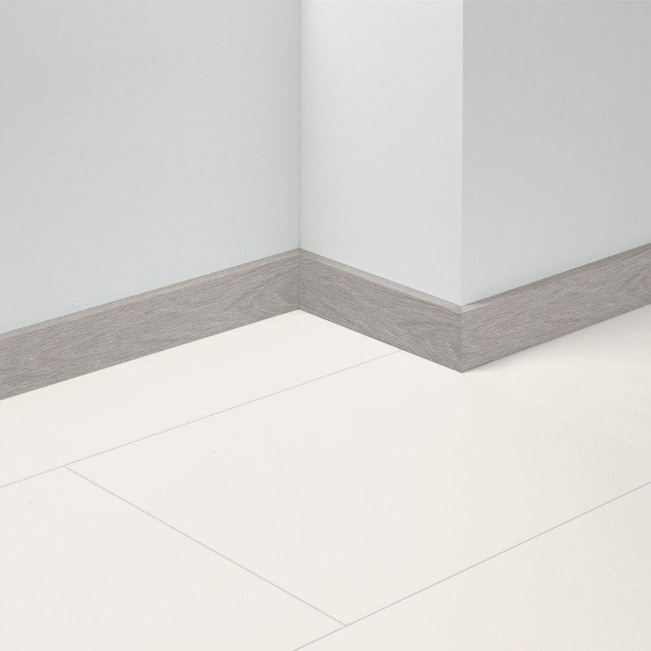 Parador Dekor-Sockelleiste Eiche D108 SL 3/18 hellgrau Fußleisten günstig