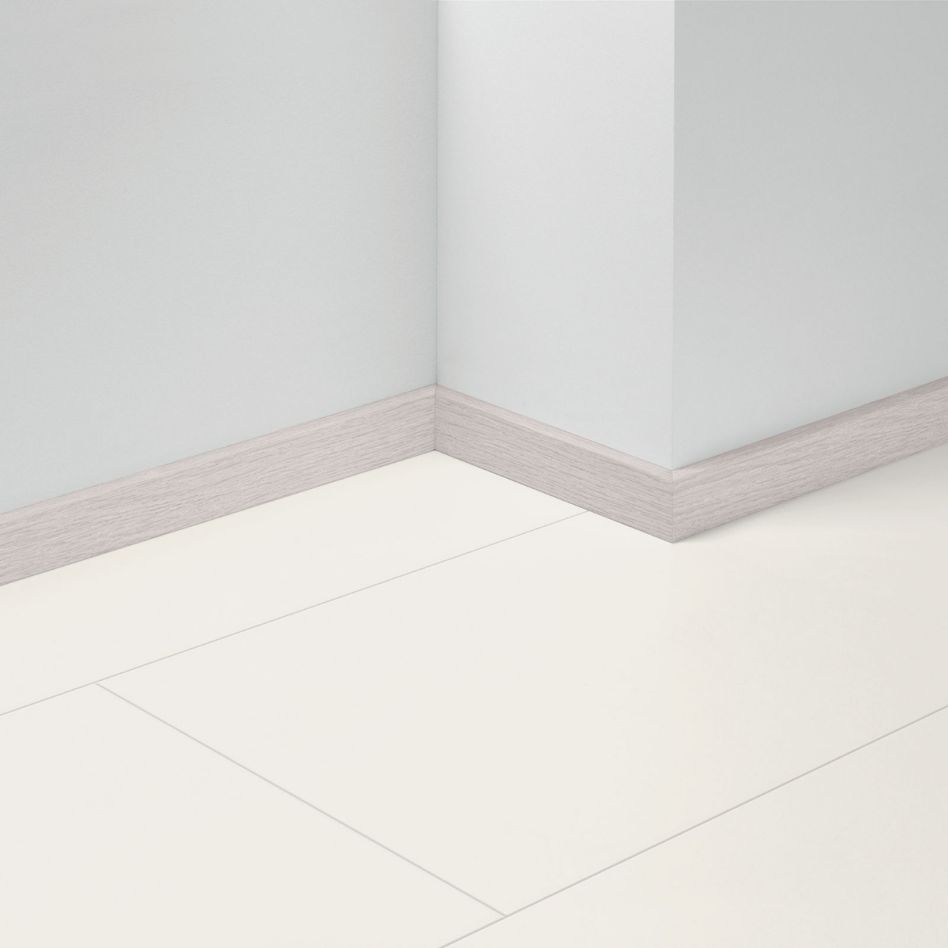 Parador Dekor-Sockelleiste SL 5 WF Eiche D127 weiß Fußleisten günstig