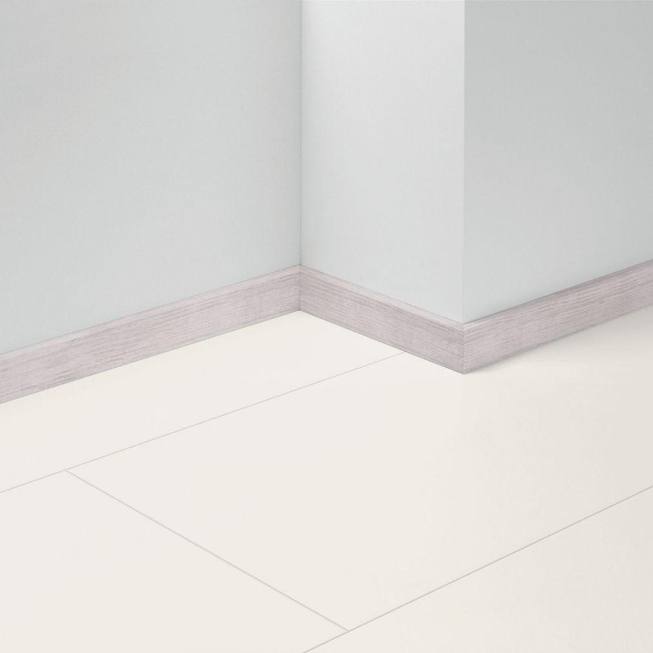 Parador Dekor-Sockelleiste SL 5 WF Eiche D120 weiß Fußleisten günstig