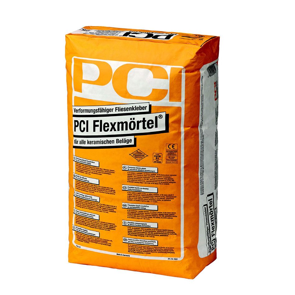 PCI Flexmörtel verformungsfähiger Fliesenkleber grau, 25,00 kg