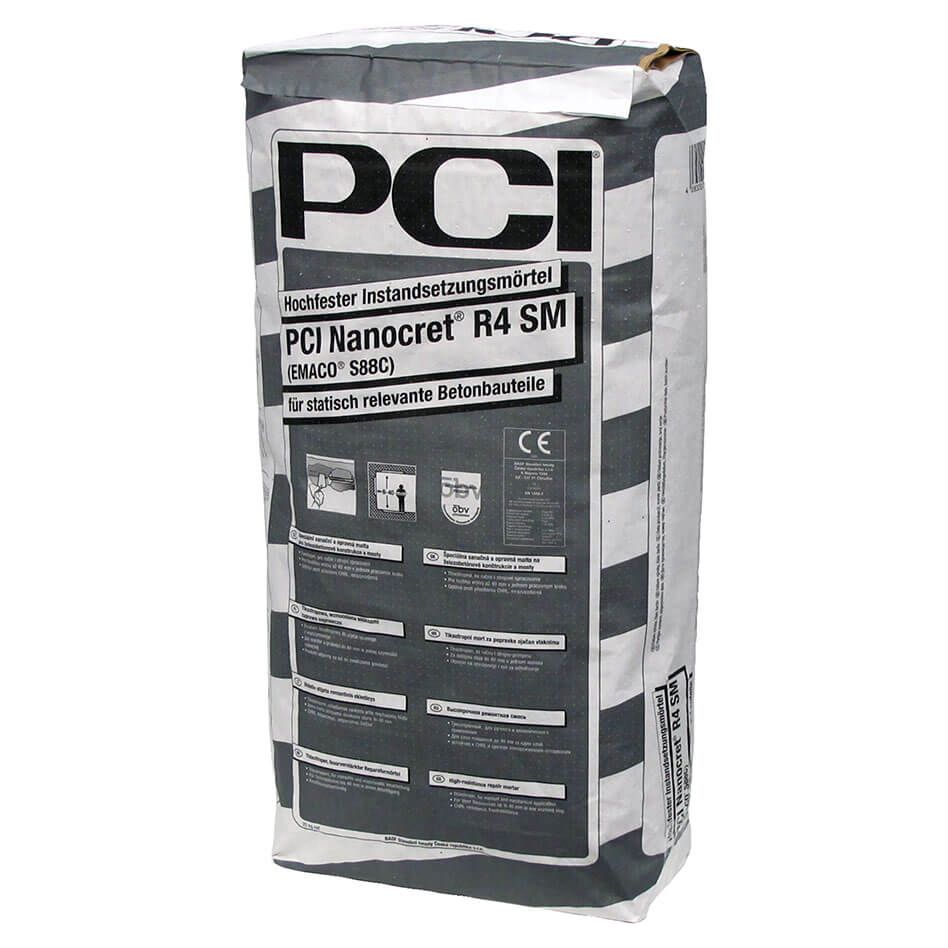PCI Nanocret R4 SM Hochfester Reparaturmörtel Grau