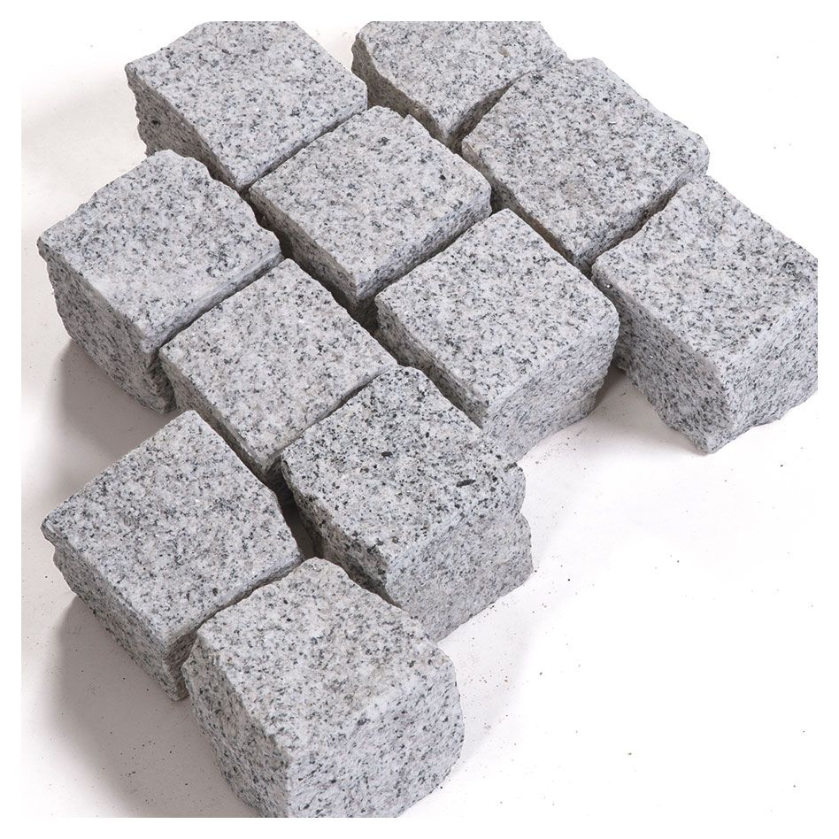 Seltra Natursteine Pflastersteine BRAVO RUSTIQUE Granit edelgrau, 1 Pack günstig
