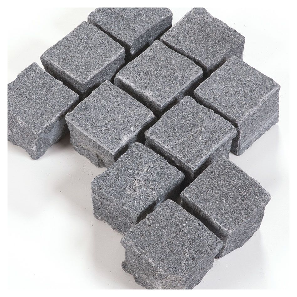 Seltra Natursteine Pflastersteine GALA RUSTIQUE Granit anthrazit, 1 Pack günstig