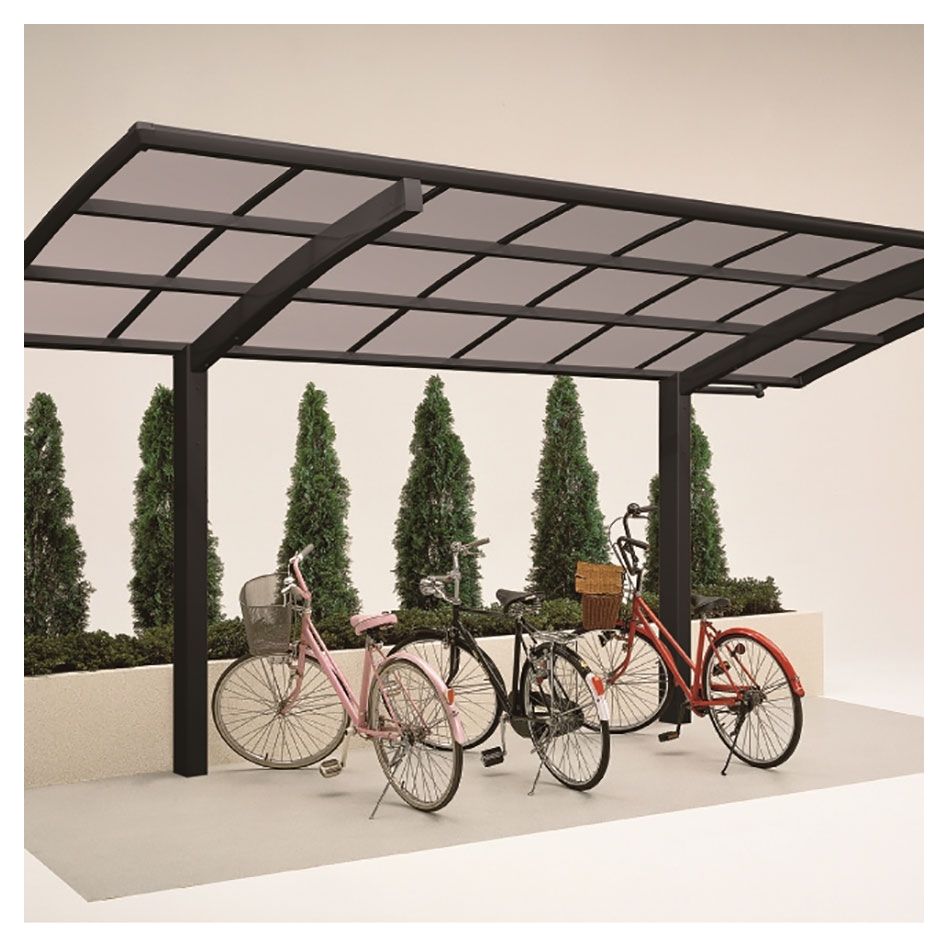 XIMAX Aluminium Carport Portoforte Mini Schwarz Unterstand günstig